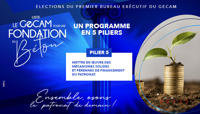  Que faut-il retenir du cinquième pilier de notre liste, « le GECAM, pour une fondation en béton » ?